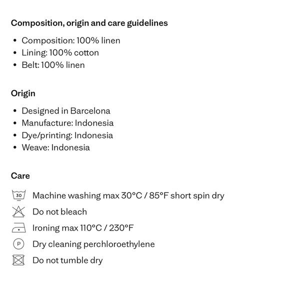 MANGO 100% linen shirty dress - Picture 6 of 6